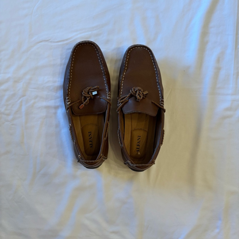 Men's Brown Alfani Loafers